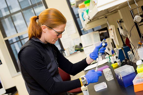 Sarah rice lab portrait